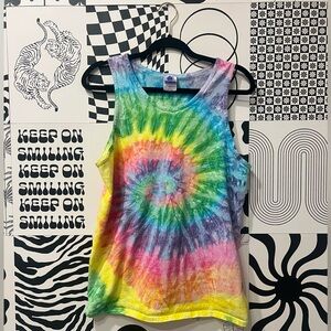 🌈 Tie-Dye Sleeveless Top